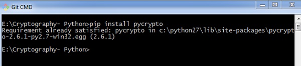 PyCrypto