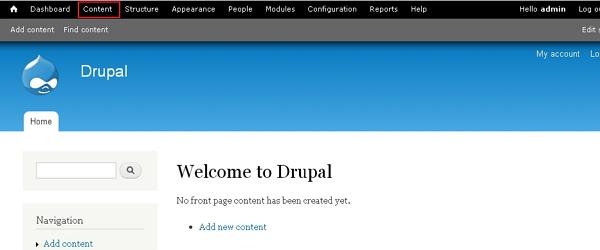 drupal创建页面