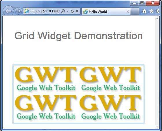 GWT网格小工具