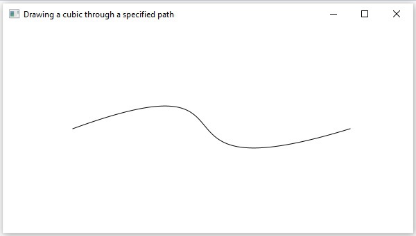绘制立方曲线路径