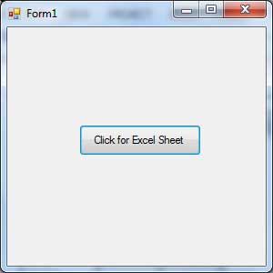 VB.Net Excel示例